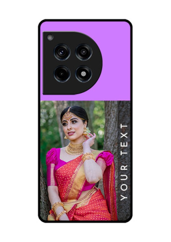 Oneplus 12R 5G Custom Glass Phone Case - Birthday Icons Design