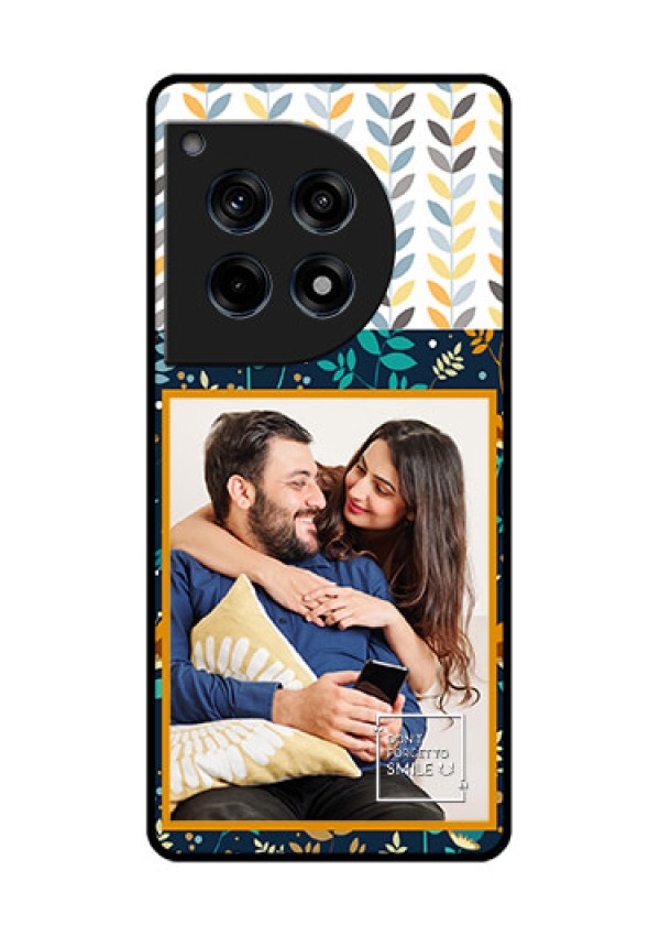 Oneplus 12R 5G Custom Glass Phone Case - Pattern Design