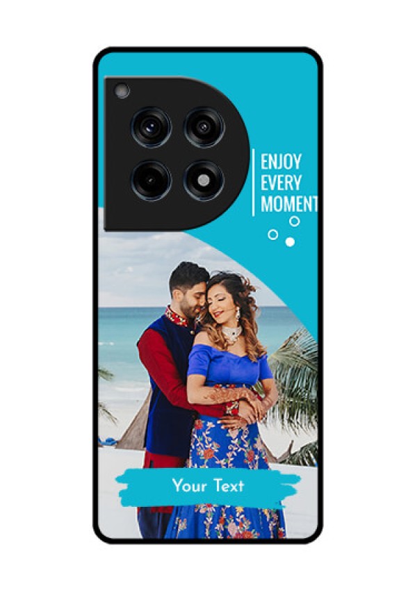 Oneplus 12R 5G Custom Glass Phone Case - Happy Moment Design