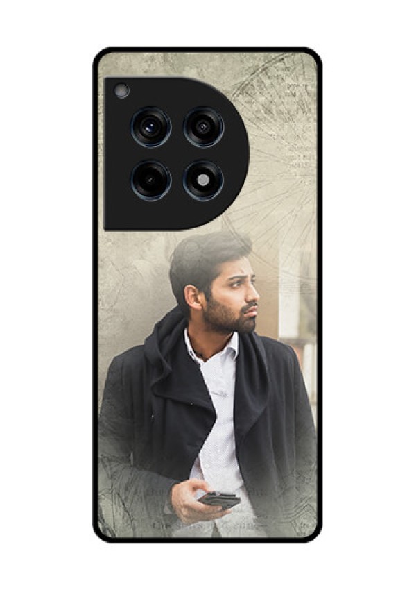 Oneplus 12R 5G Custom Glass Phone Case - With Vintage Design