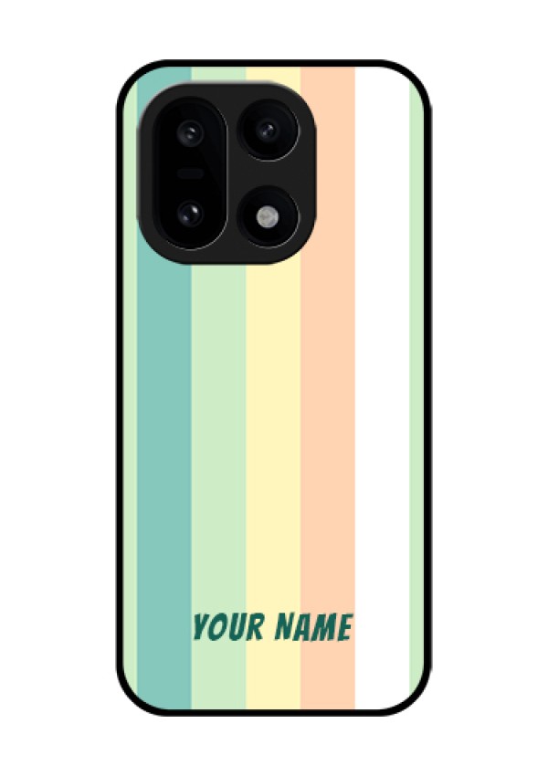 OnePlus 15 5G Custom Glass Phone Case - Multi - Colour Stripes Design