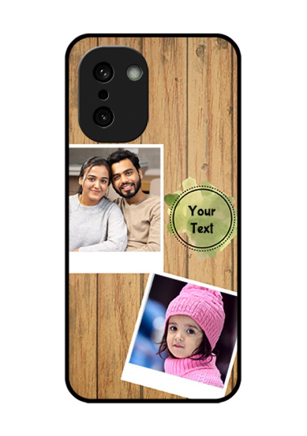 OnePlus 15R 5G Custom Glass Phone Case - Wooden Texture Design