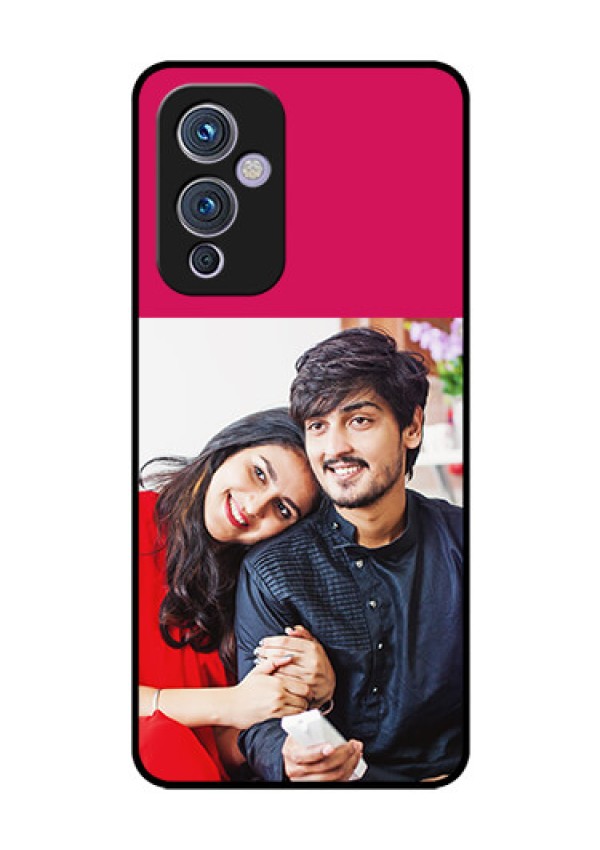 Oneplus 9 5G Custom Glass Mobile Case - Anniversary Cover Design