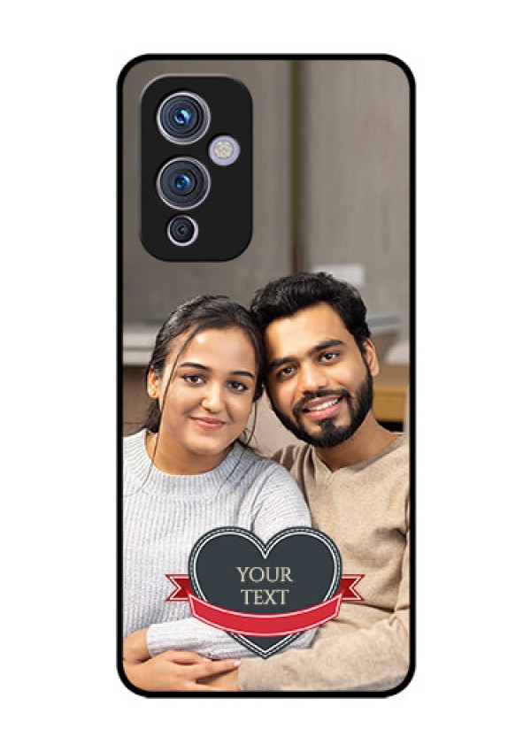Oneplus 9 5G Custom Glass Phone Case - Just Married Couple Design