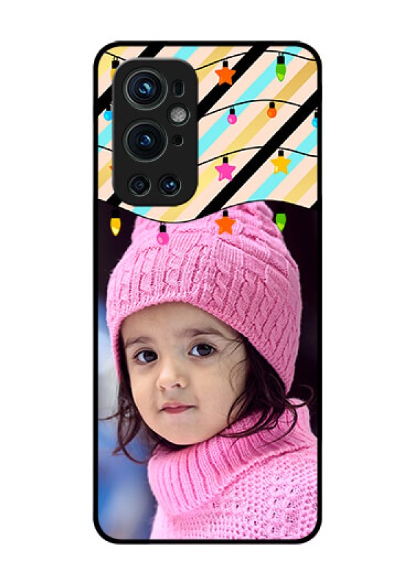 Oneplus 9 Pro 5G Custom Glass Mobile Case - Lights Hanging Design