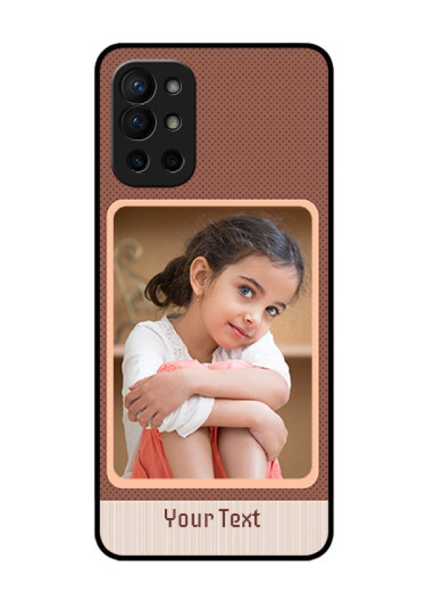 Oneplus 9R 5G Custom Glass Phone Case - Simple Pic Upload Design