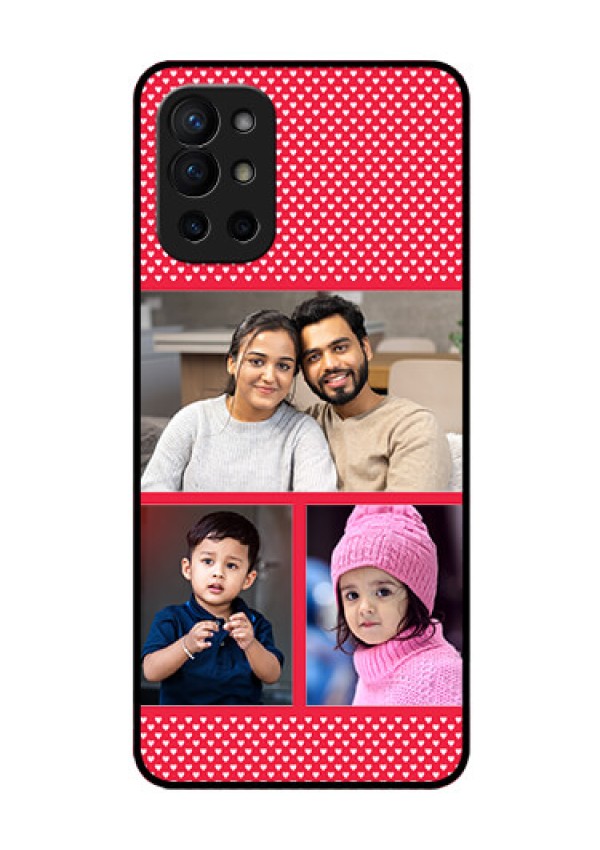 Oneplus 9R 5G Personalized Glass Phone Case - Bulk Pic Upload Design