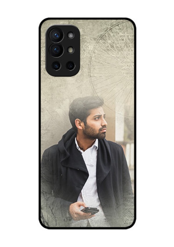 Oneplus 9R 5G Custom Glass Phone Case - with vintage design