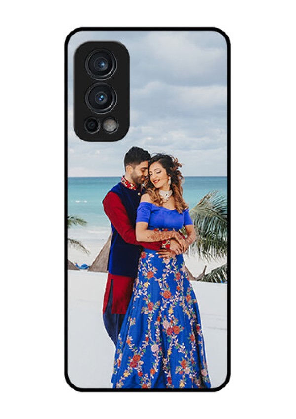 Oneplus Nord 2 5G Photo Printing on Glass Case  - Upload Full Picture Design