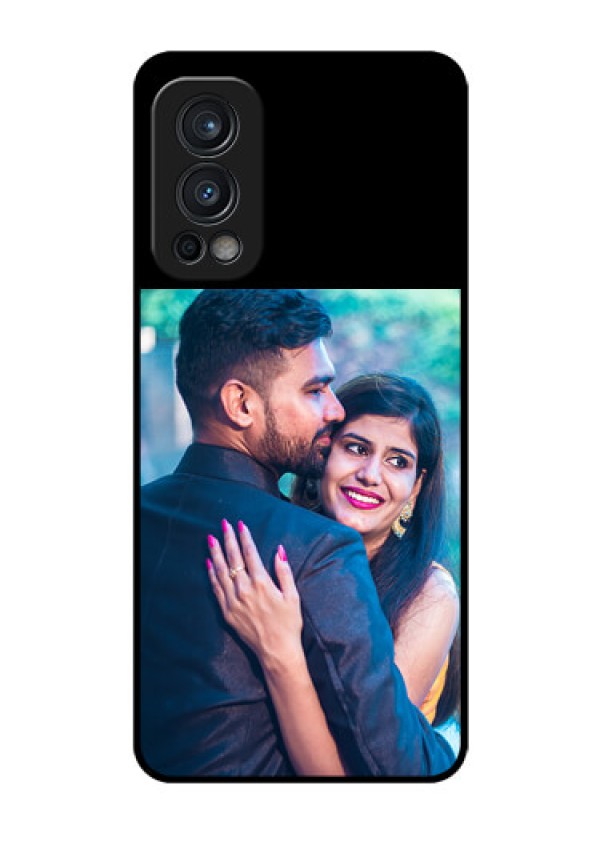 OnePlus Nord 2 5G Custom Glass Phone Case - Upload Full Picture With Custom Color Design
