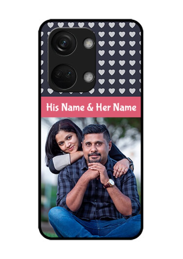 OnePlus Nord 3 5G Custom Glass Mobile Case - Love Symbols Design