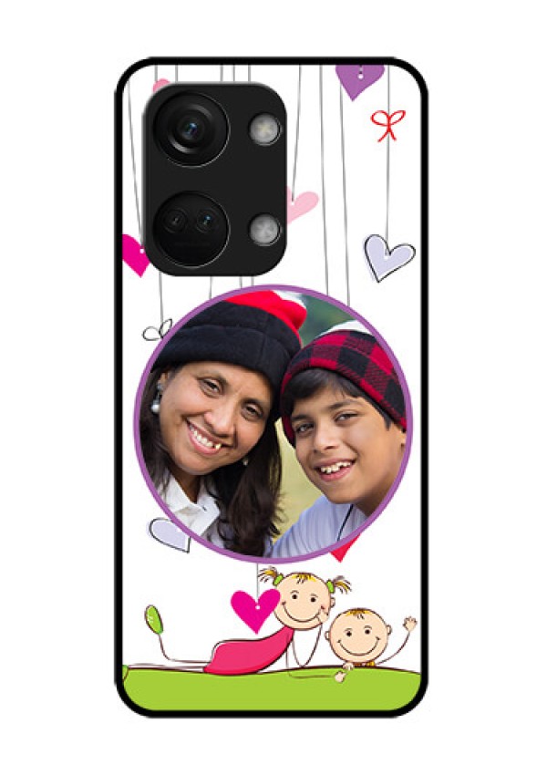 OnePlus Nord 3 5G Photo Printing on Glass Case - Cute Kids Phone Case Design