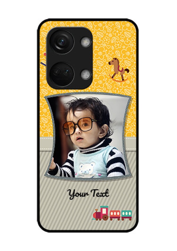 OnePlus Nord 3 5G Personalized Glass Phone Case - Baby Picture Upload Design