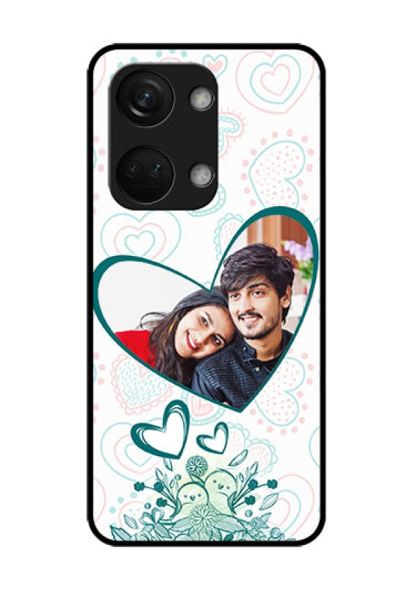 OnePlus Nord 3 5G Photo Printing on Glass Case - Premium Couple Design
