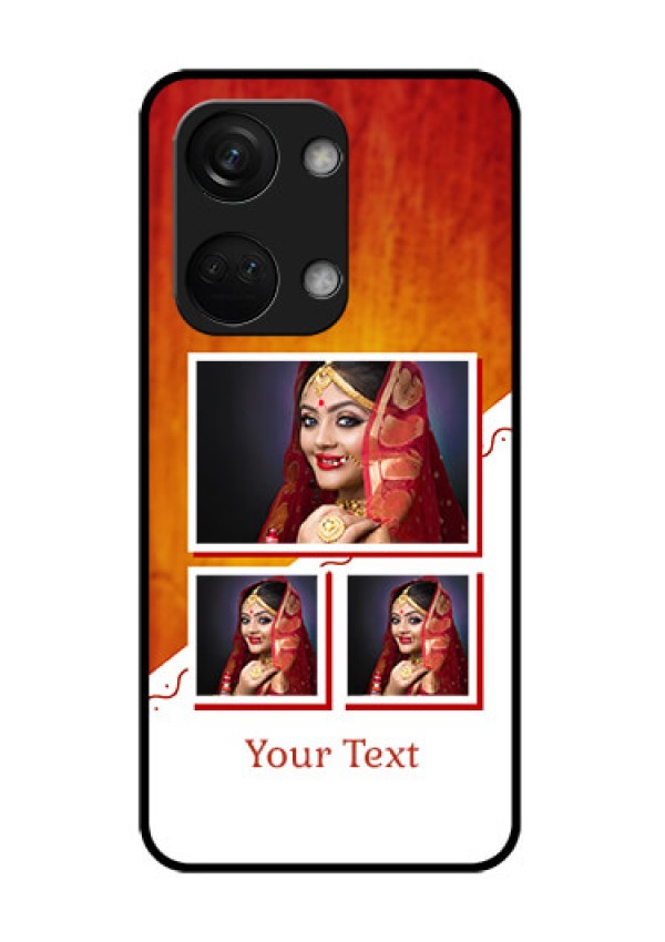 OnePlus Nord 3 5G Custom Glass Phone Case - Wedding Memories Design