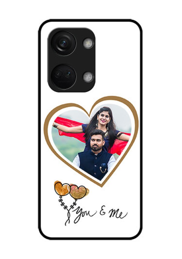 OnePlus Nord 3 5G Custom Glass Mobile Case - You & Me Design