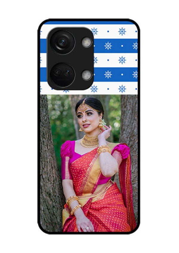 OnePlus Nord 3 5G Photo Printing on Glass Case - Snow Pattern Design