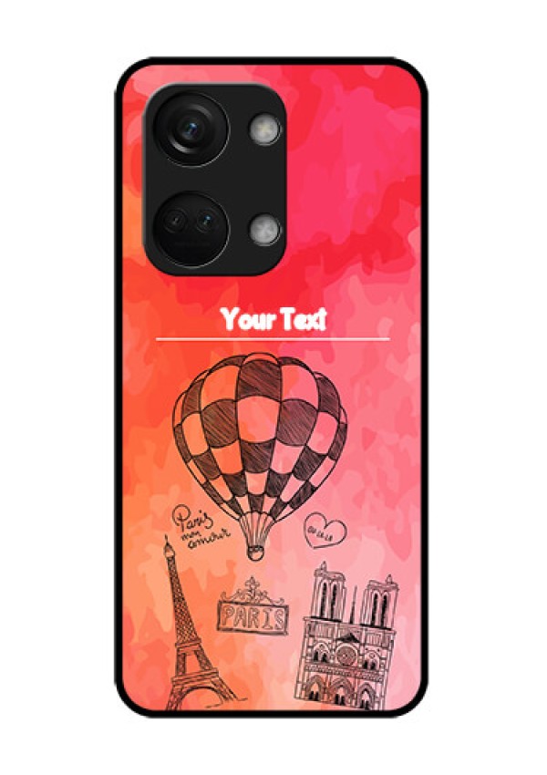 OnePlus Nord 3 5G Custom Glass Phone Case - Paris Theme Design