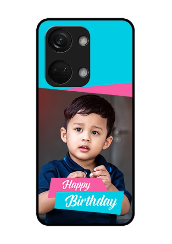OnePlus Nord 3 5G Personalized Glass Phone Case - Image Holder with 2 Color Design