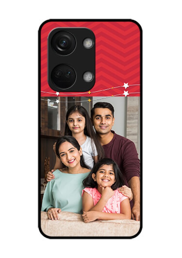 OnePlus Nord 3 5G Personalized Glass Phone Case - Happy Family Design