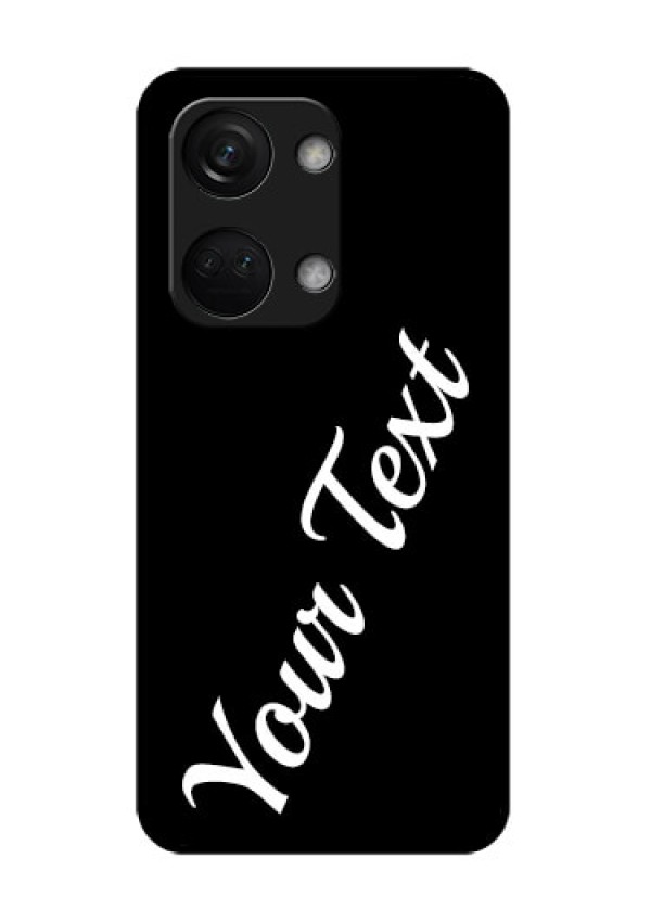 OnePlus Nord 3 5G Custom Glass Mobile Cover with Your Name