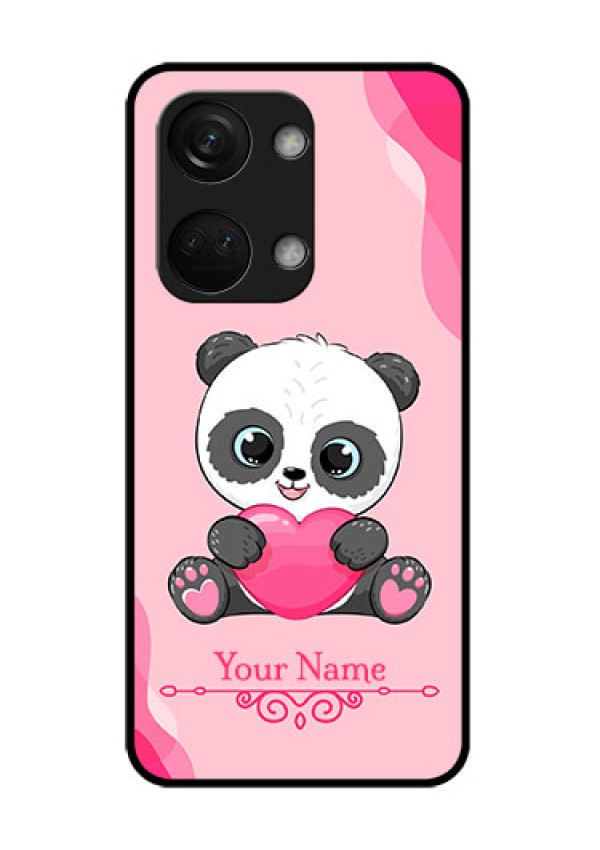 OnePlus Nord 3 5G Custom Glass Mobile Case - Cute Panda Design