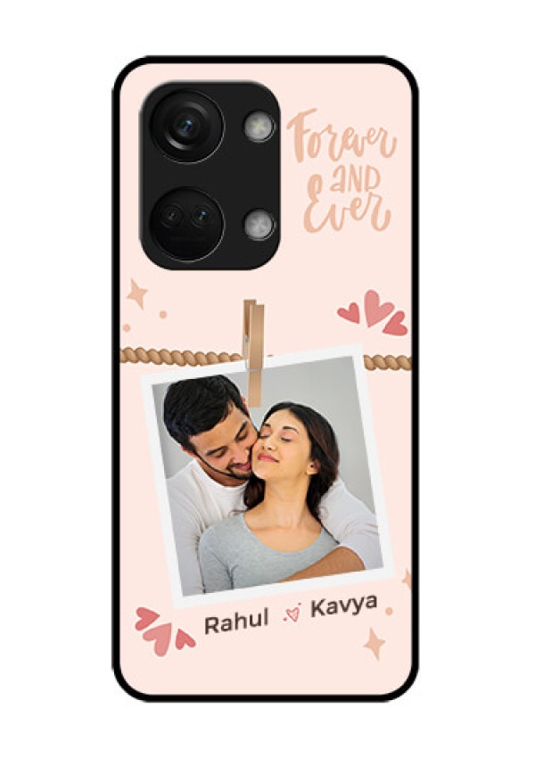 OnePlus Nord 3 5G Custom Glass Phone Case - Forever and ever love Design