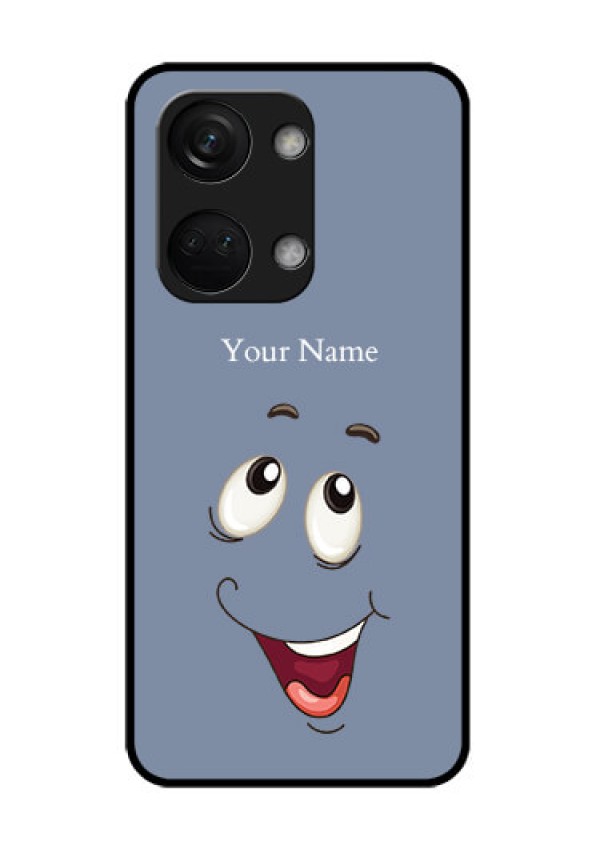 OnePlus Nord 3 5G Photo Printing on Glass Case - Laughing Cartoon Face Design