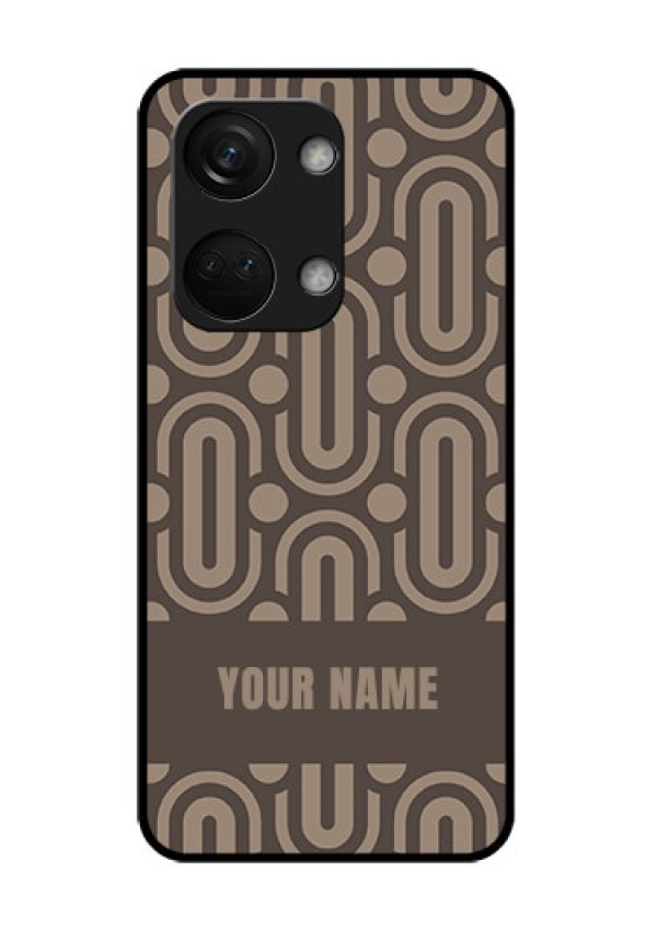 OnePlus Nord 3 5G Custom Glass Phone Case - Captivating Zero Pattern Design