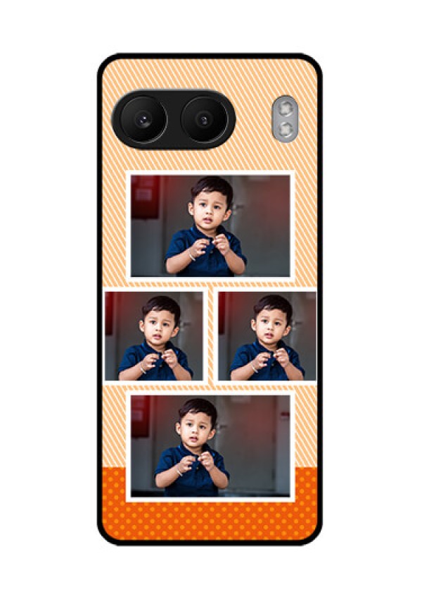 OnePlus Nord 4 5G Custom Glass Phone CaseBulk Photos Upload Design