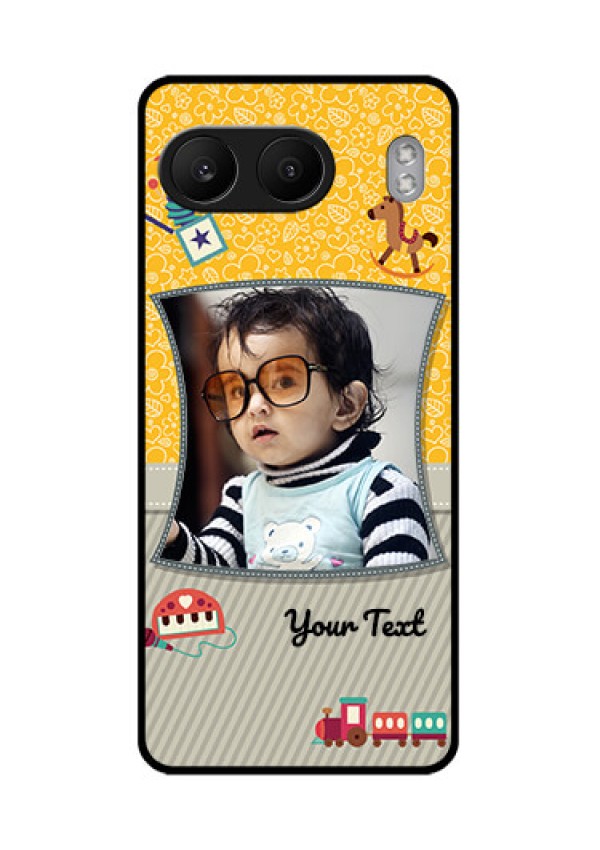 OnePlus Nord 4 5G Custom Glass Phone CaseBaby Picture Upload Design
