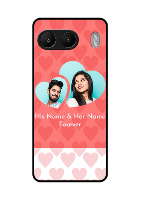 OnePlus Nord 4 5G Custom Glass Phone CaseCouple Pic Upload Design