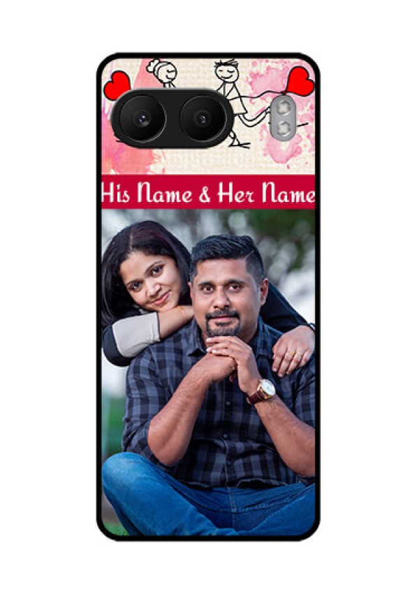 OnePlus Nord 4 5G Custom Glass Phone CaseYou And Me Case Design