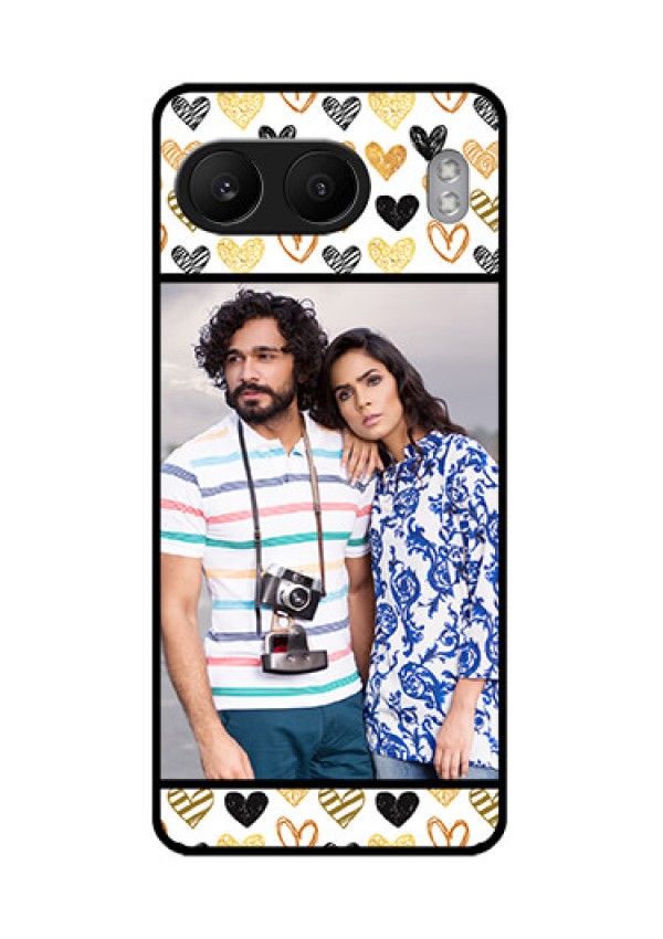 OnePlus Nord 4 5G Custom Glass Phone CaseLove Symbol Design