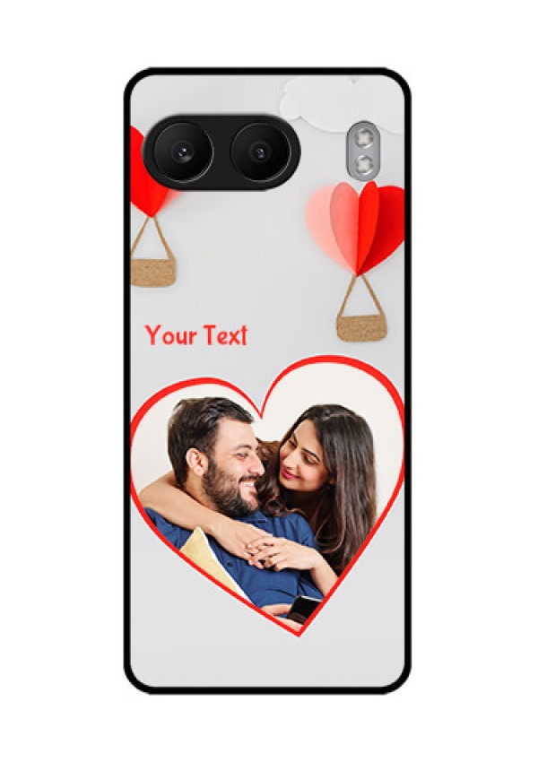 OnePlus Nord 4 5G Custom Glass Phone CaseParachute Love Design