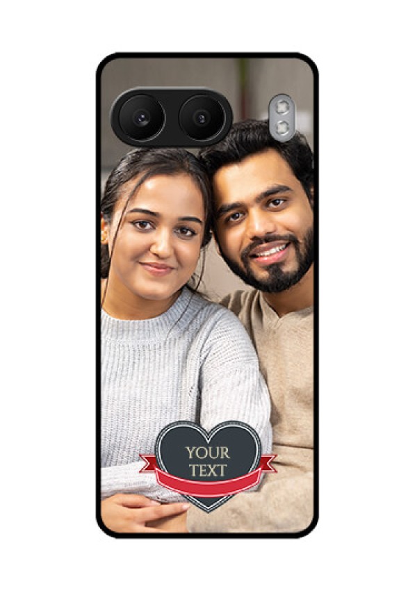 OnePlus Nord 4 5G Custom Glass Phone CaseJust Married Couple Design