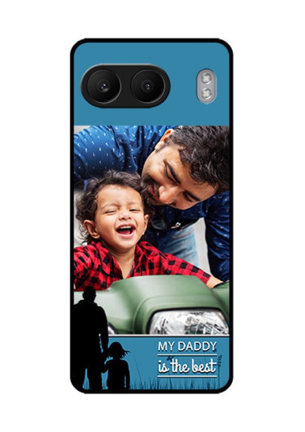 OnePlus Nord 4 5G Custom Glass Phone CaseBest Dad Design