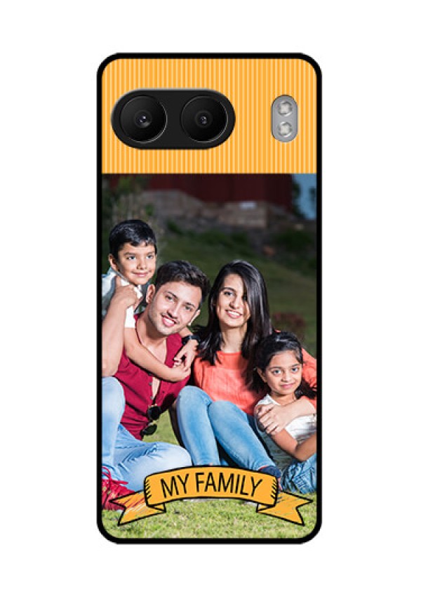 OnePlus Nord 4 5G Custom Glass Phone CaseMy Family Design