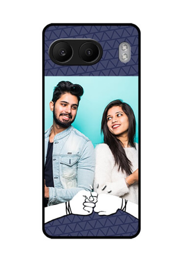 OnePlus Nord 4 5G Custom Glass Phone CaseWith Best Friends Design