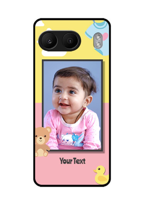 OnePlus Nord 4 5G Custom Glass Phone CaseKids 2 Color Design