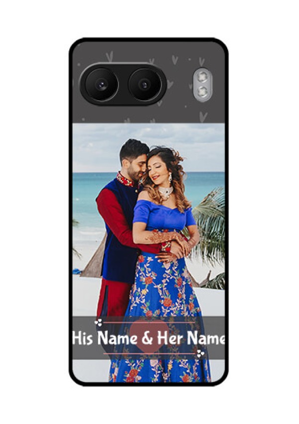 OnePlus Nord 4 5G Custom Glass Phone CaseBuy Love Design With Photo Online
