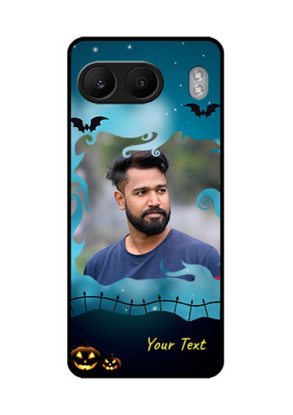 OnePlus Nord 4 5G Custom Glass Phone CaseHalloween Frame Design