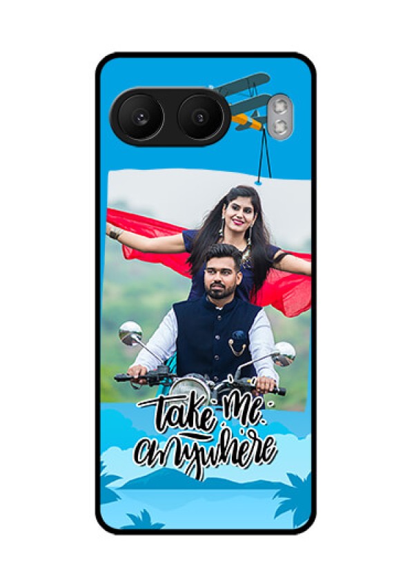 OnePlus Nord 4 5G Custom Glass Phone CaseTraveller Design