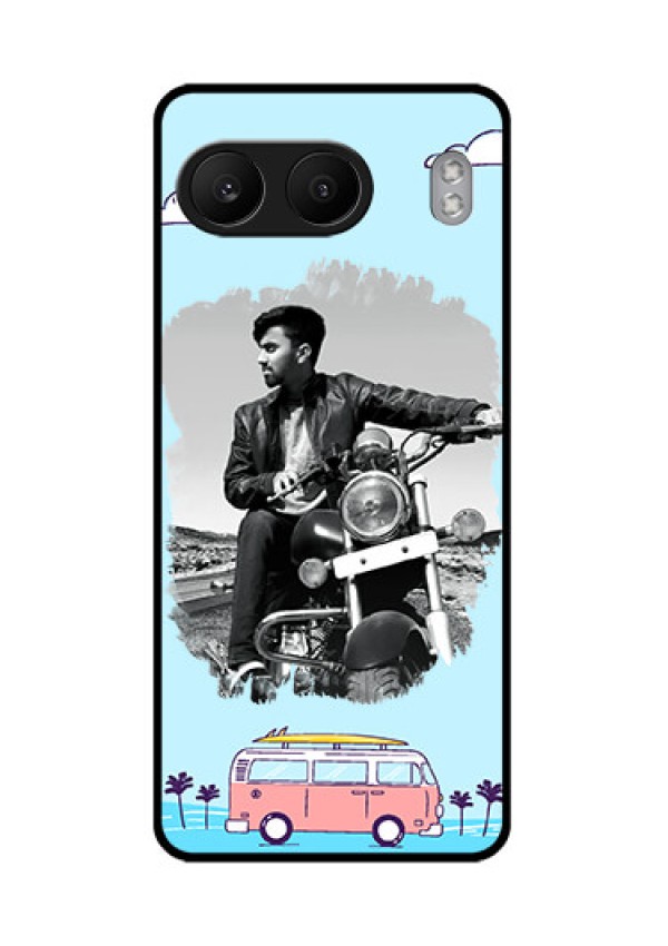 OnePlus Nord 4 5G Custom Glass Phone CaseTravel and Adventure Design