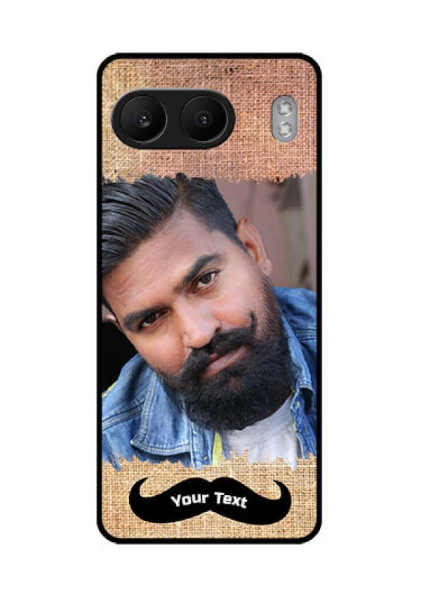 OnePlus Nord 4 5G Custom Glass Phone CaseWith Texture Design