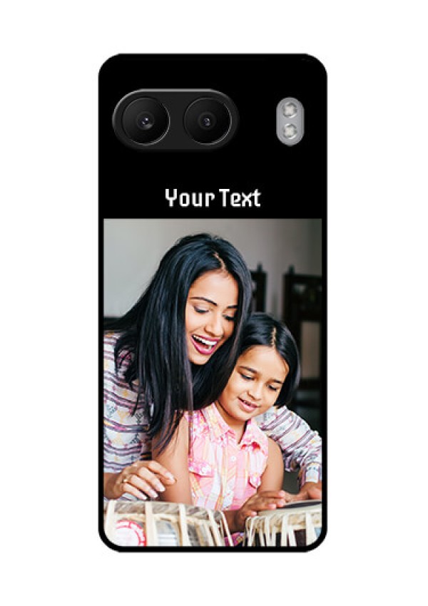 OnePlus Nord 4 5G Custom Glass Phone CasePhoto With Name Design