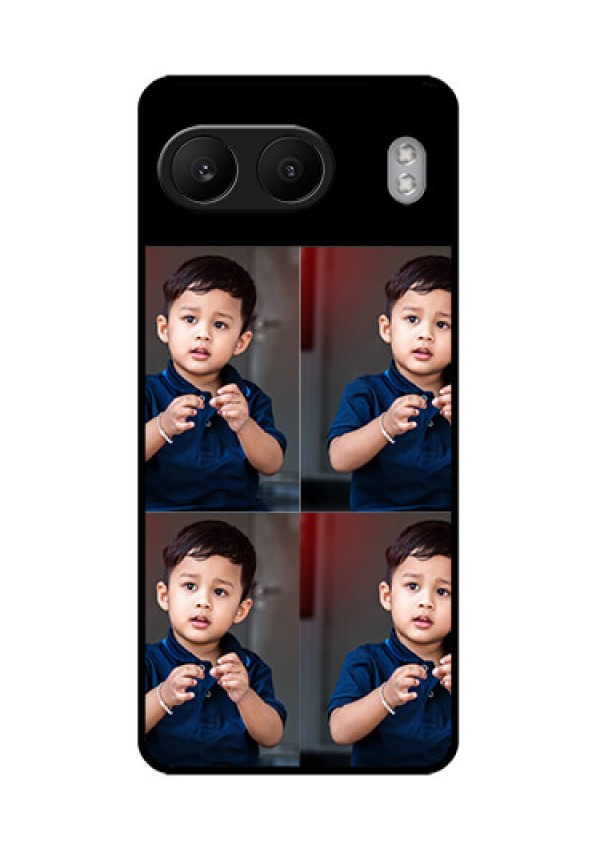 OnePlus Nord 4 5G Custom Glass Phone Case4 Image Holder Design