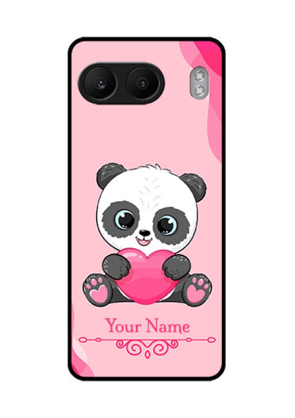 OnePlus Nord 4 5G Custom Glass Phone CaseCute Panda Design