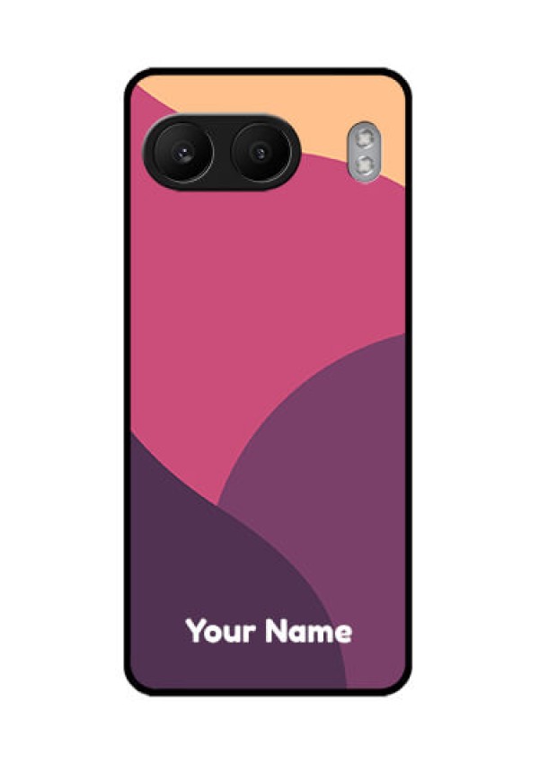 OnePlus Nord 4 5G Custom Glass Phone CaseMixed Multi - Colour Abstract Art Design