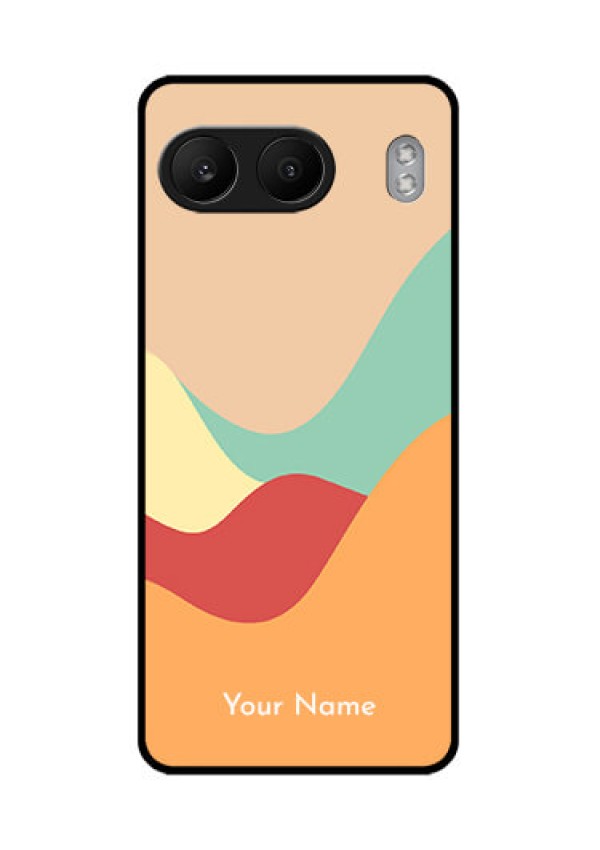 OnePlus Nord 4 5G Custom Glass Phone CaseOcean Waves Multi - Colour Design